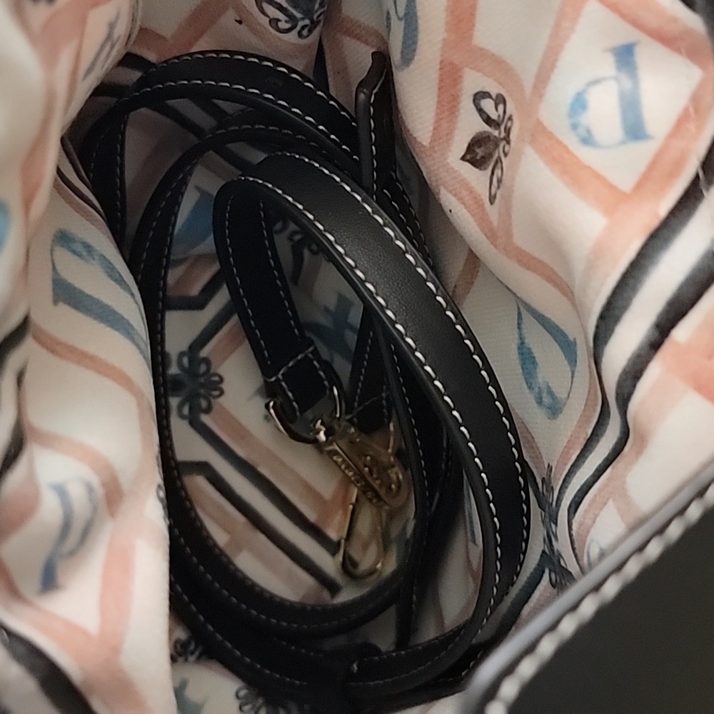 Paris / 64 Oh La La Black Mini Basket Bag - Picture 5 of 5